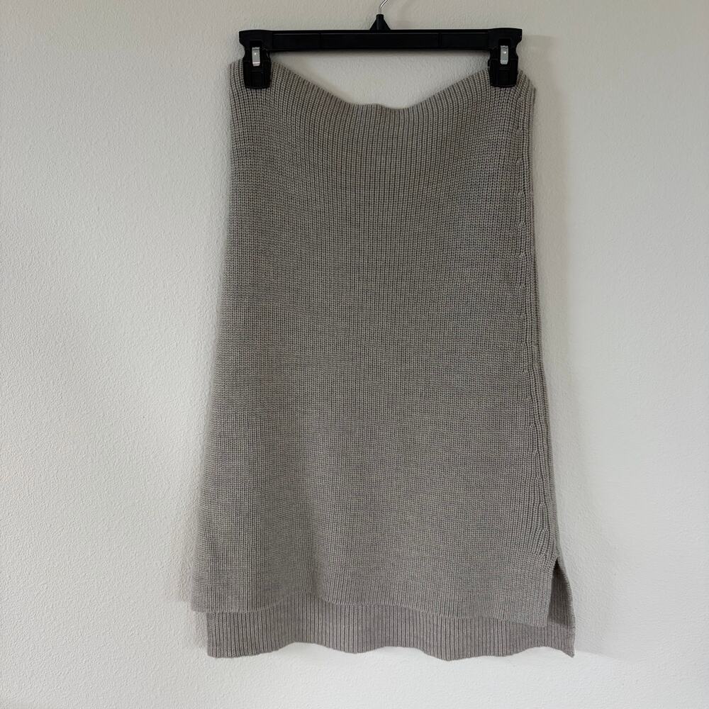 TOAST Gray 100% Merino Wool Snood (One Size)